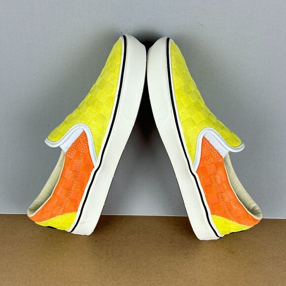 Vans Yellow and Orange Slip-On Sneakers - Picture 7 of 10